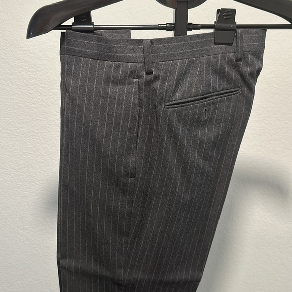 Ralph Lauren Pin Stripe Light Gary Wool Suit - Picture 4 of 6